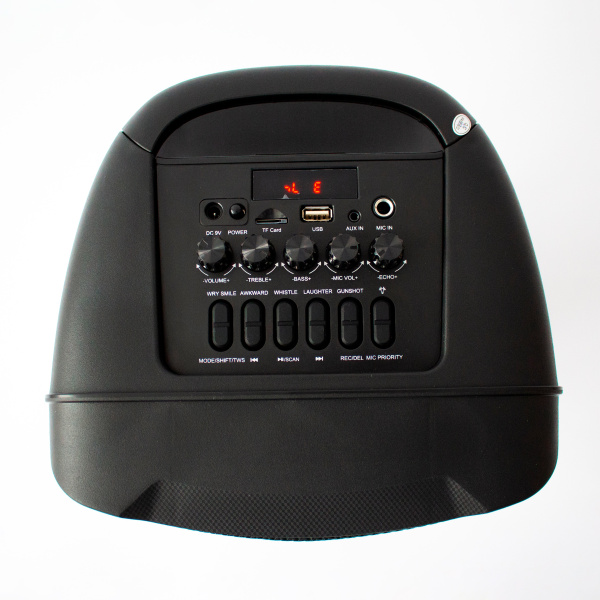 Портативная bluetooth колонка Eltronic FIRE BOX 300 Watts арт. 20-20 с проводным микрофоном, LED-под